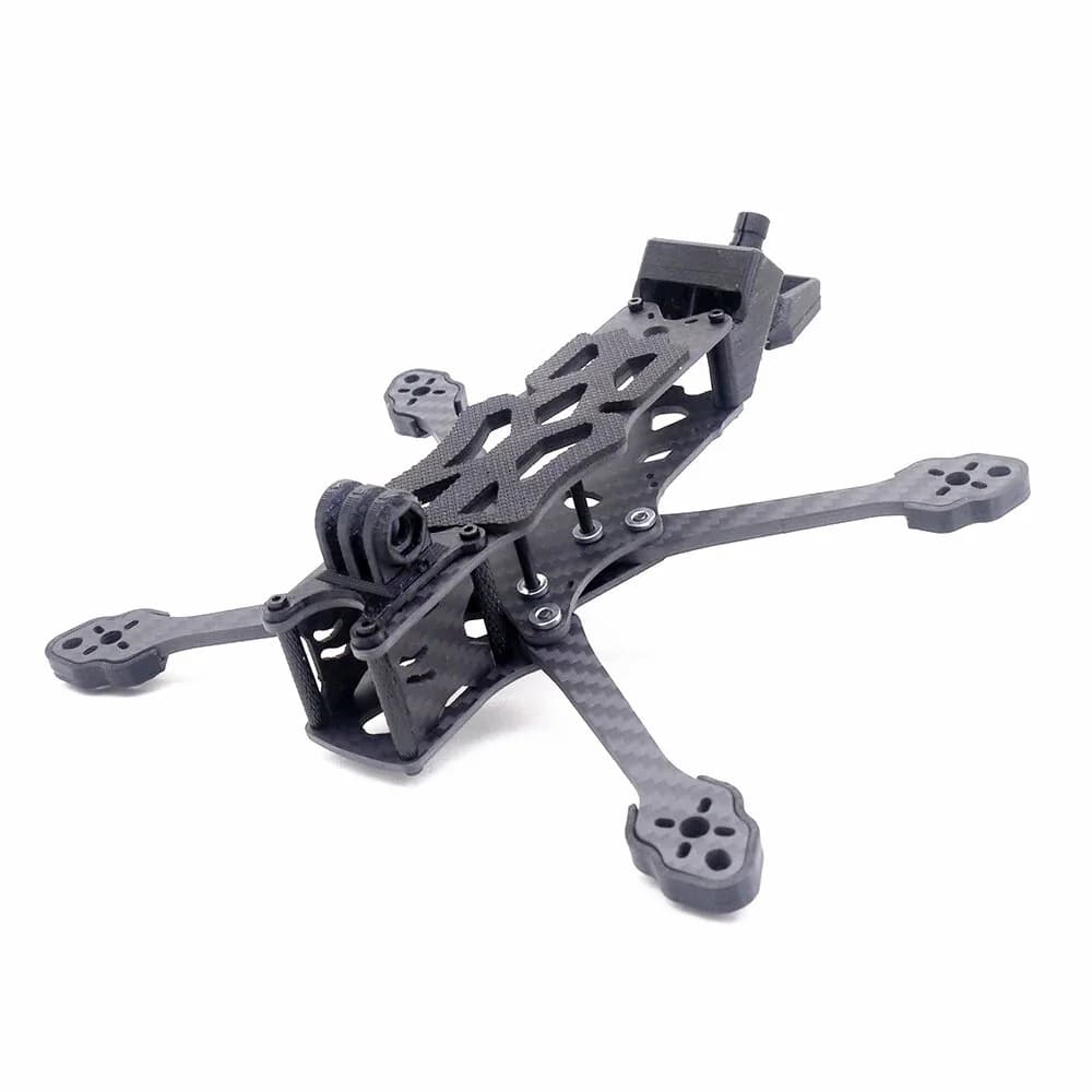 TEOSAW STEELE4 178mm Wheelbase 4mm Arm Thickness X Type Frame Kit Support VISTA DJI O3 Air Unit for DIY RC Drone