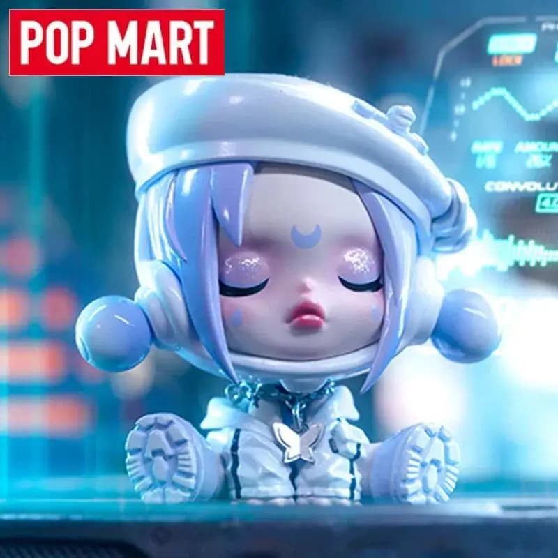 POP MART Skullpanda City of Night Series Blind Box Guess Bag Scatola misteriosa Giocattoli Bambola Cute Anime Figure Ornamenti Collezione regalo