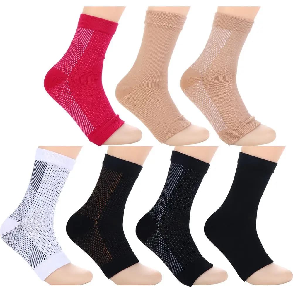 Protective socks for recovery, anti-fatigue, open tip, elastic bandage, foot sleeves, protective socks, tight casual socks