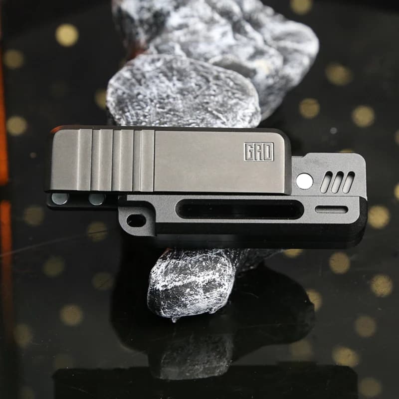 Fidget Spinner magnetico meccanico in acciaio inossidabile - Giocattolo antistress EDC per adulti | Giocattolo Fidget con cursore da scrivania in metallo