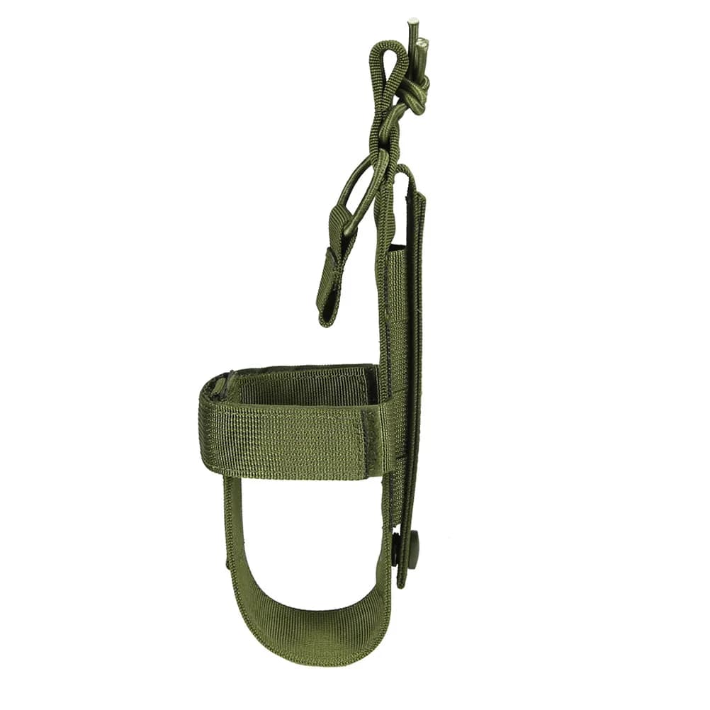 Porta Borraccia da Esterno in Nylon 1000D, Custodia per Bottiglia d'Acqua, Marsupio Traspirante Regolabile per Giochi CS, Corsa, Escursionismo