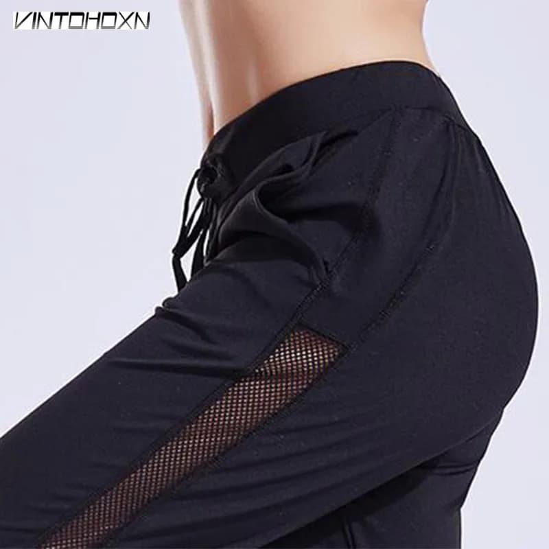 Pantaloni da corsa lunghi da donna Pantaloni sportivi da allenamento per yoga Fitness Sport Palestra Escursionismo Abbigliamento a vita alta Pantaloni da donna per donna 17158