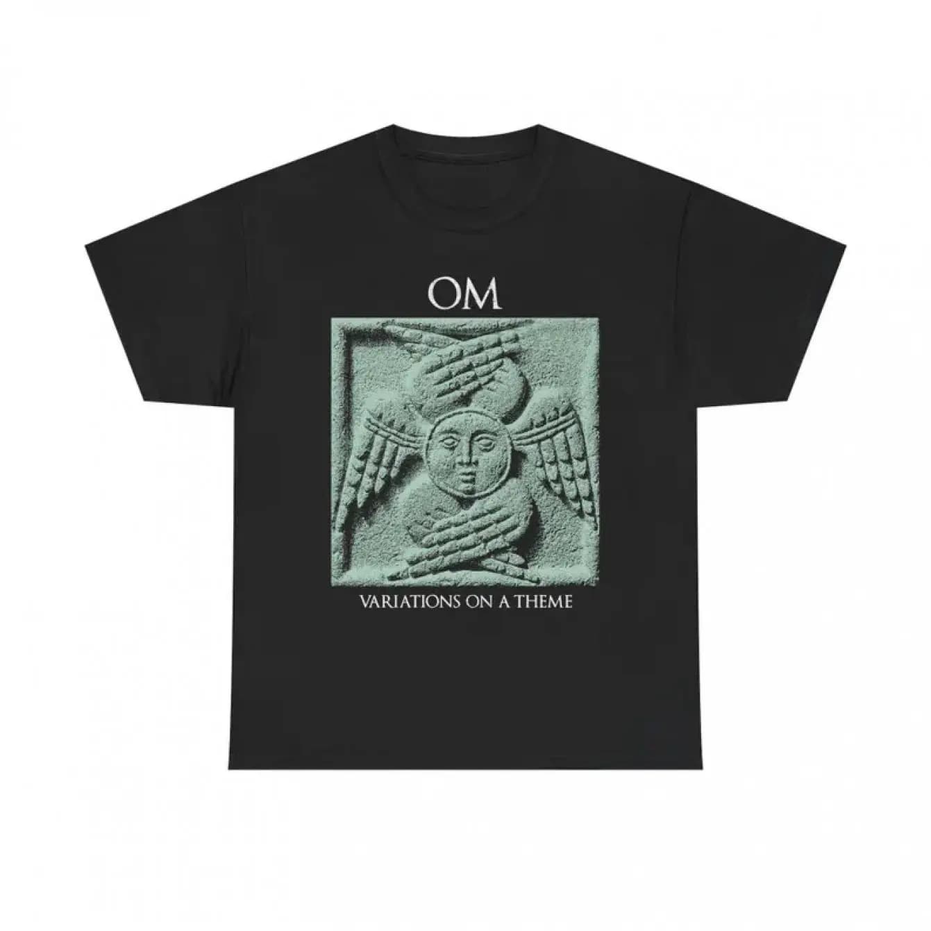 OM Band T-shirt, Stone Rock T-shirt, Psychedelic Rock T-shirt, Dum Metal T-shirt, Designed for Pop Culture Enthusiasts