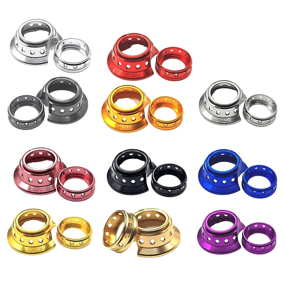 1 Set PER DAIWA PER TATULA PER STEEZ PER ALPHAS Baitcasting Mulinello da pesca Anello decorativo Strumenti di pesca