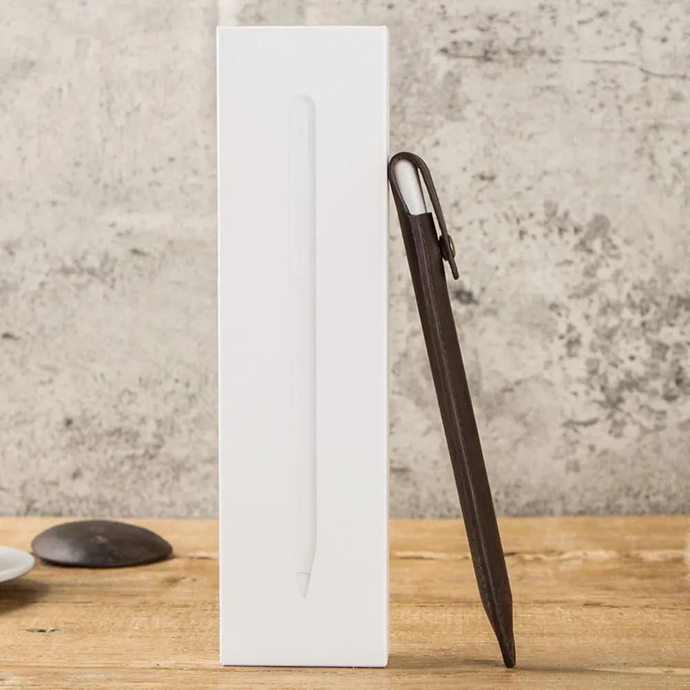 Custodia per Penna Touchscreen Compatibile con Apple Pencil 2, Custodia Protettiva Premium di Piccole Dimensioni, Contenitore Portatile per Dispositivi Digitali