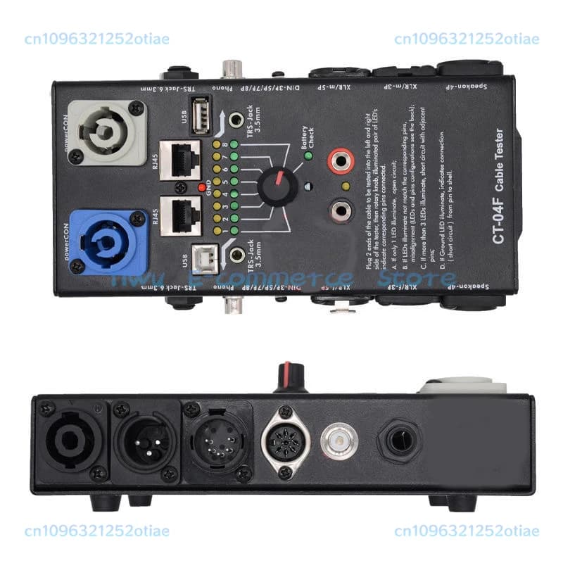 Tester Multifunzione CT-20 per Linee Audio, Segnale XLR e Cavi HDMI BB