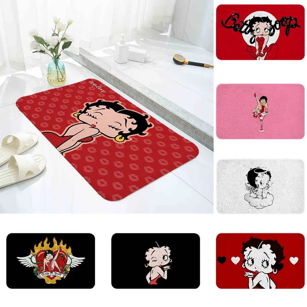 Sexy B-Betty-Cute-B-Boop-s floor mat, living room carpet for bedroom, welcome mat, outdoor carpet