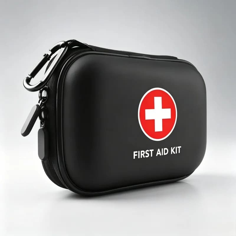 Empty First Aid Bag in Durable EVA, Compact Medicine Box for Home, Travel, Camping, and Survival