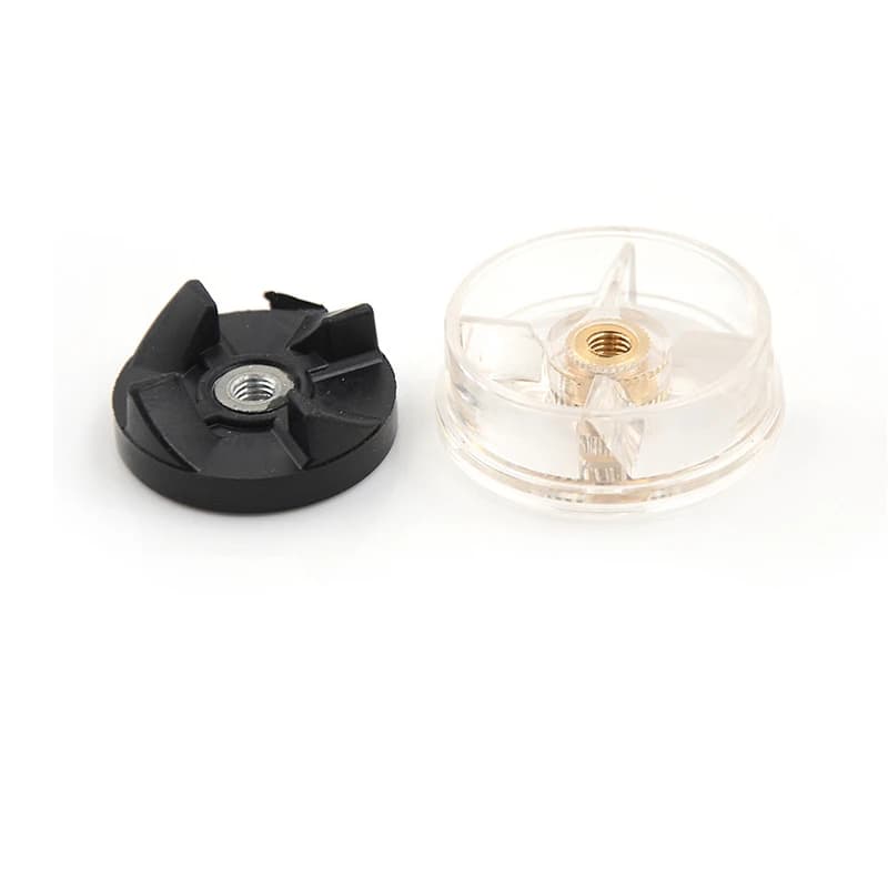 2 pieces 1 black + 1 white plastic part diy spare parts lama gears basic gears for 250w juicer blender