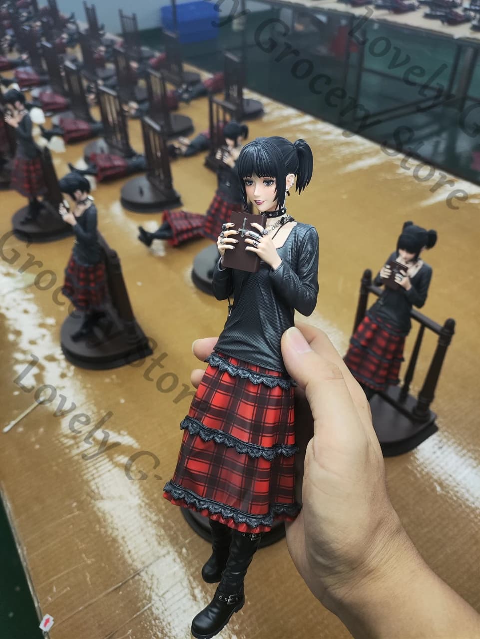 30 centimetri Anime Shingeki No Kyojin Attacco su Titano Mikasa·Ackerman Cosplay Cartoon Garage Kit Ornamento Figure Modello Della Mascotte Regalo