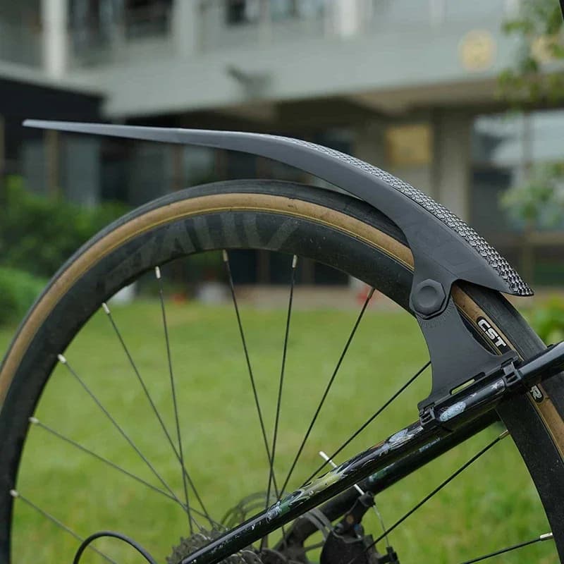 Parafanghi per bicicletta rimovibili 700C, set di parafanghi per bici universali per biciclette da pendolare in ghiaia da strada, protezione delle ruote anteriori e posteriori
