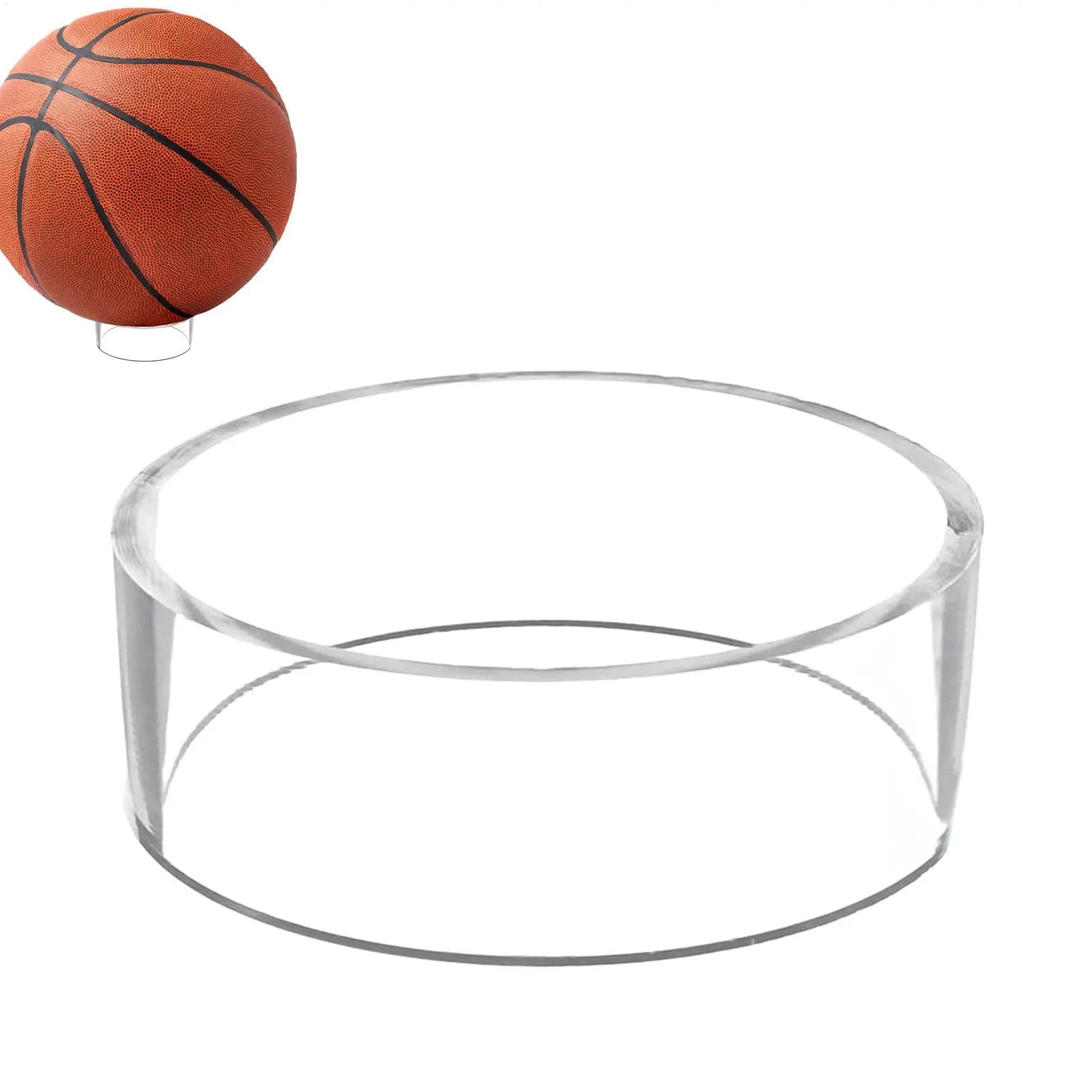 Transparent Acrylic Ball Display Support for Round Ring Balls for Display Support for Acrylic Ball Display for Football and Basket