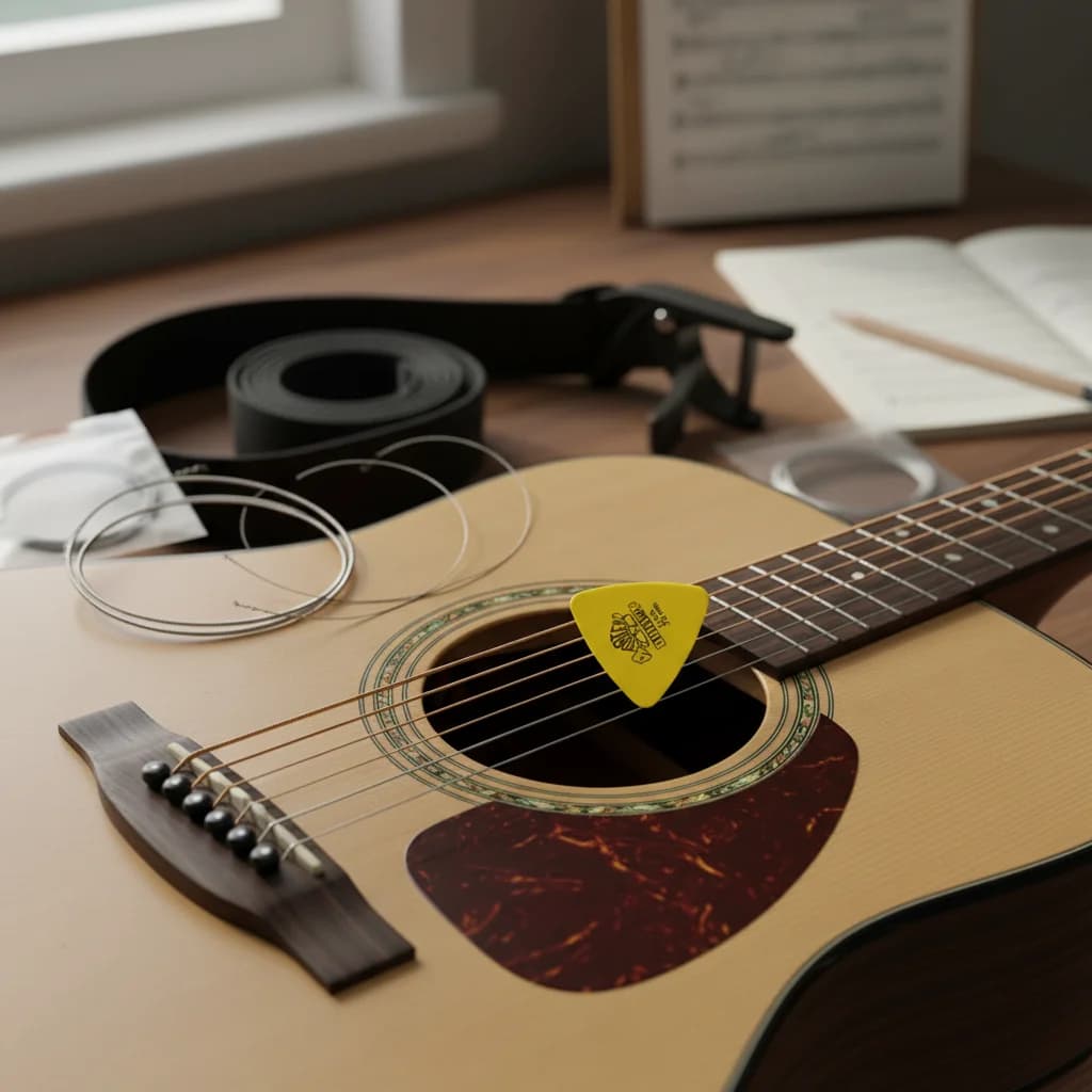 Set di 10 Plettri per Chitarra Dunlop in Delrin, 0.5/0.6/0.73/0.88/1.0/1.14MM, Antiscivolo, per Chitarra Elettrica, Forma Triangolare