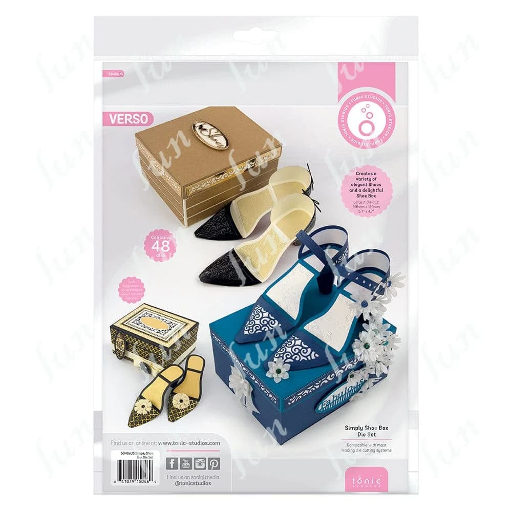Metal Cutting Dies New 2022 Simply Shoe Box Die Set Handmade Diy Greeting Paper Card Album Craft Scrapbook Decorations Template