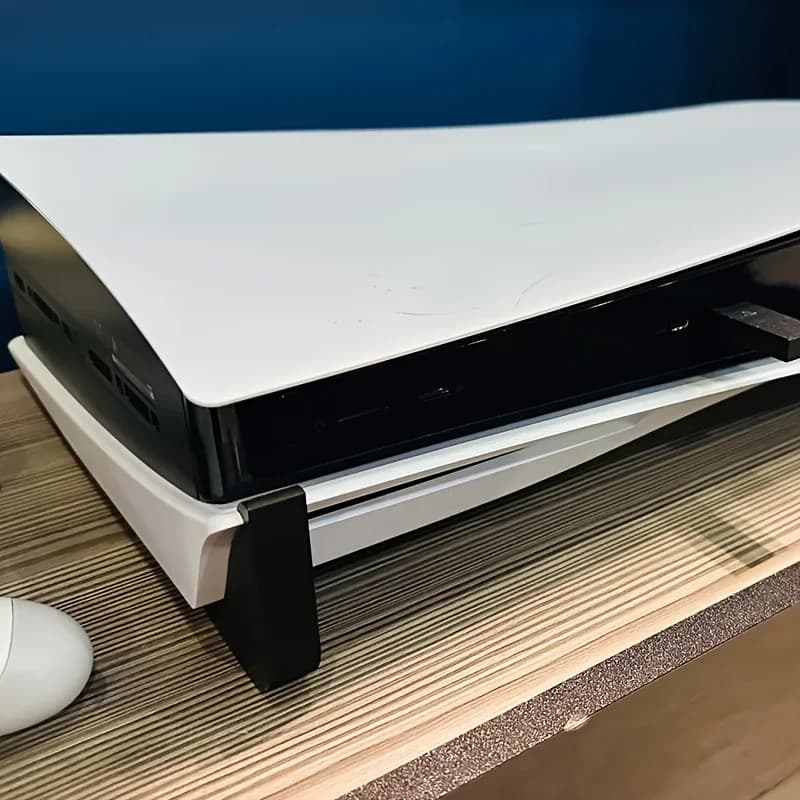 1Pairs Simple Horizontal Bracket for PlayStation 5 PS5 Standard Edition Desktop Storage Stand Height Display Digital Accessories