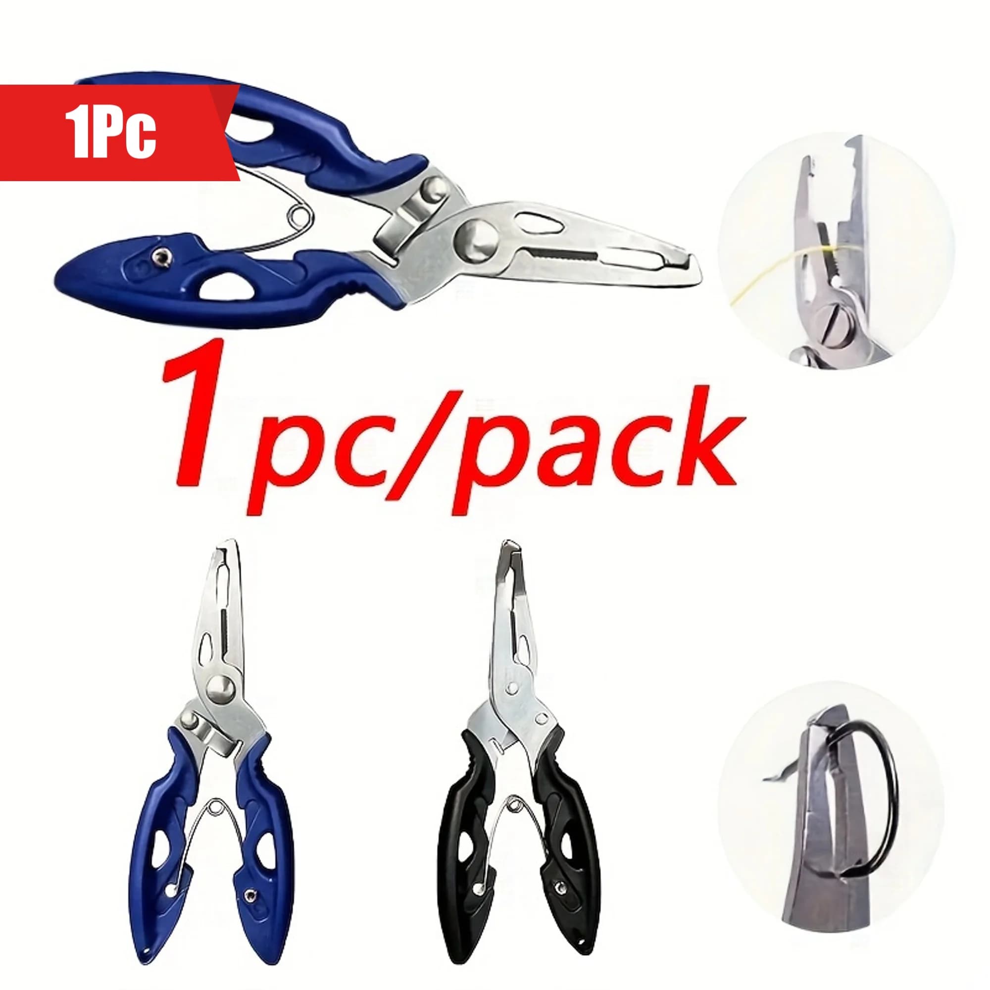 Brand new fishing pliers with bait small compact multifunctional removal line divided into aluminum for fishing