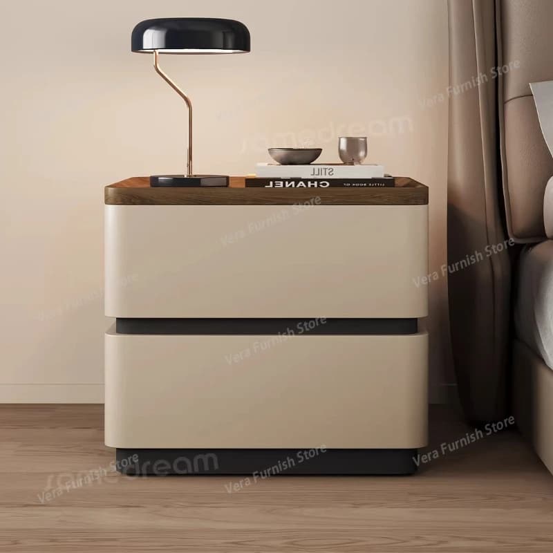 Consolle Smart Ultra-Sottili in Legno Massello con Serratura, Comodini di Lusso Leggero, Mobili di Alta Gamma per Soggiorno Taquilla JT40C