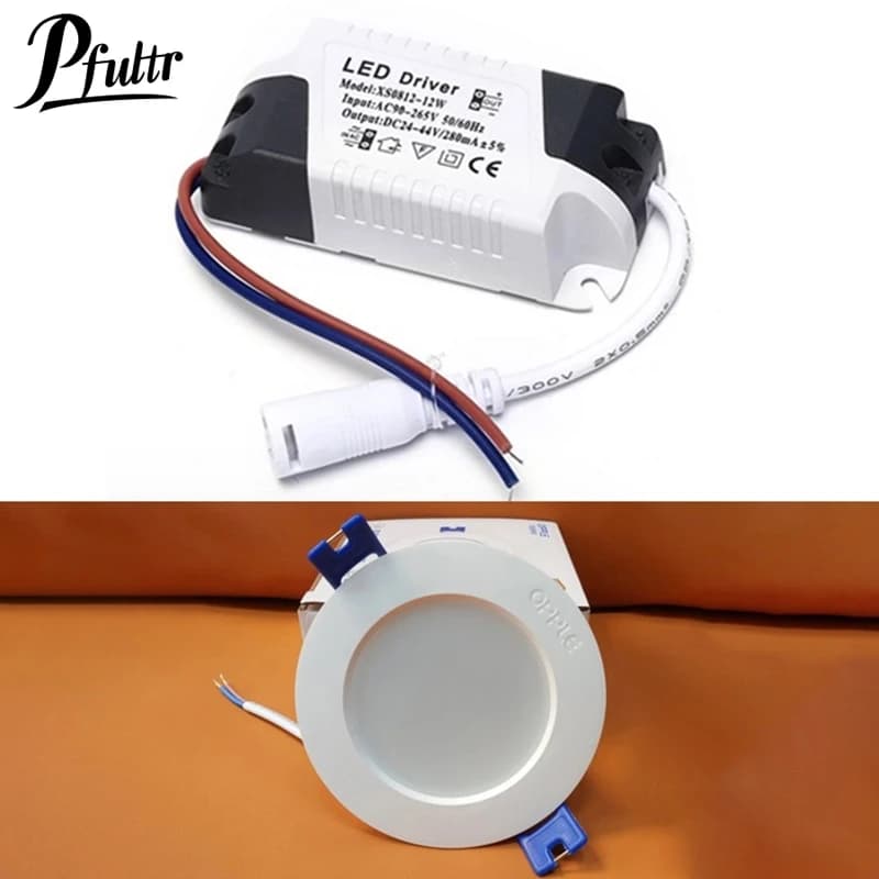 1 pz 3-4W/4-7W/8-12W/12-18W/18-24W/24W-36W nuovo trasformatore LED Driver della lampada