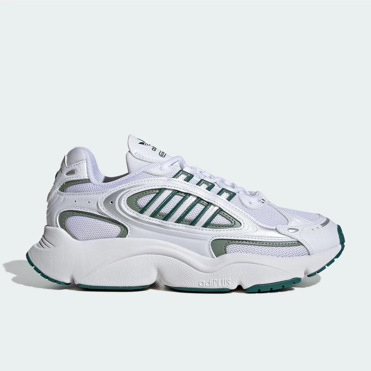 Adidas Authentic Three Leaves Women's Wear-Resistant Sports Lightweight Chunky Sneakers JH5643