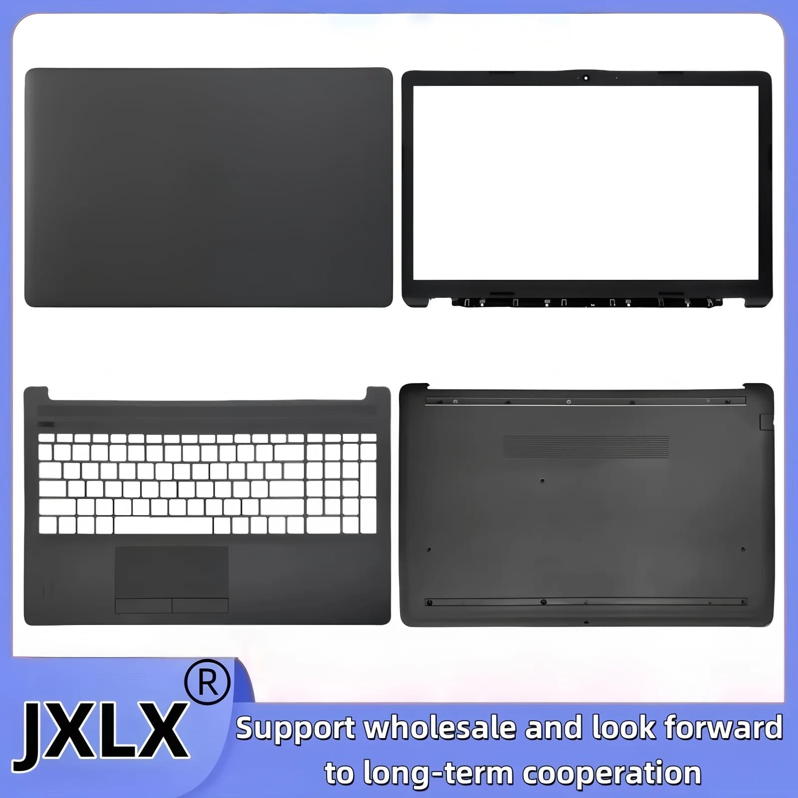 Nuovo Per HP 15-DA 15-DB 15T-DA 15T-DB TPN-C135 TPN-C136 250 G7 255 G7 LCD Del Computer Portatile Posteriore/Lunetta LCD/Palmrest/Inferiore/custodia cerniera