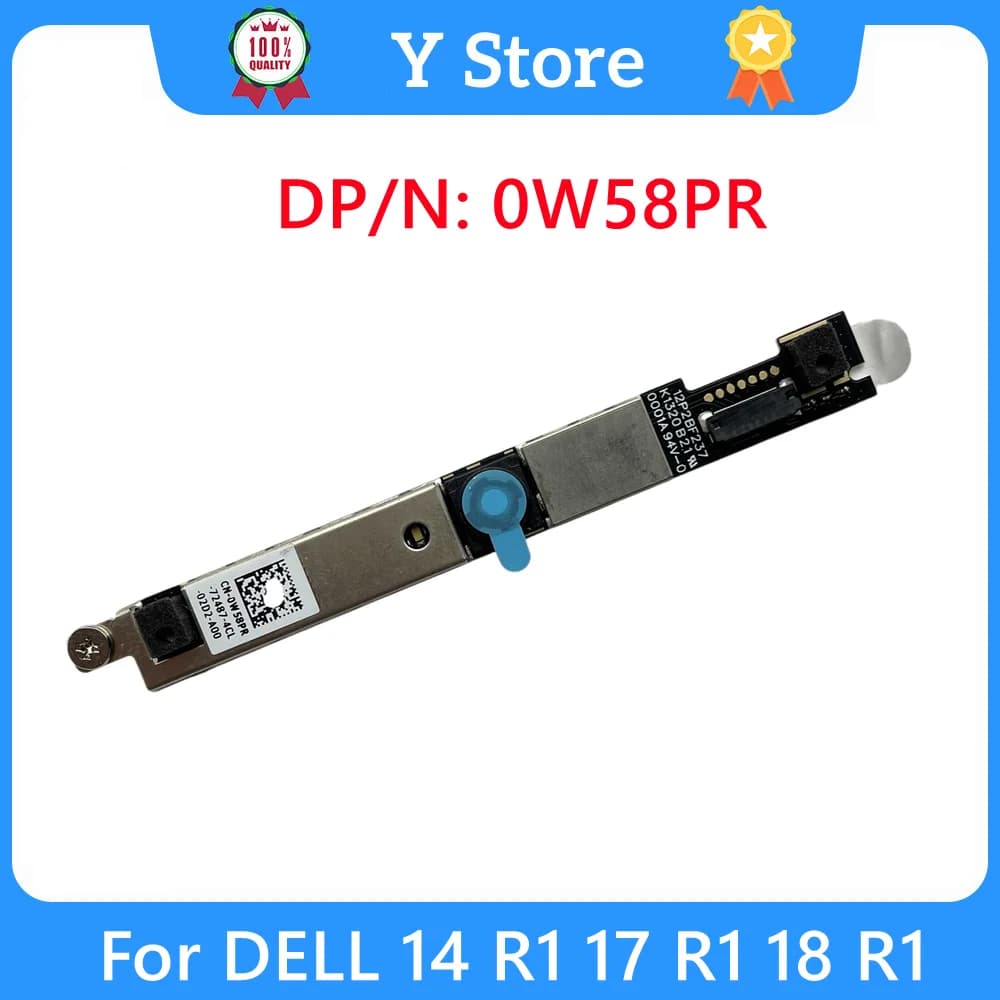 Y Shop New Original For Dell 14 R1 17 R1 18 R1 Laptop Webcam Camera Card 0W58PR CN-0W58PR W58PR Fast Ship