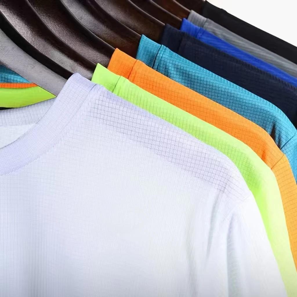Summer Men's Fast Drying Racing bodybuilding shirts Men's sports gym shirts Short sleeve Fitness Top T-shirt oversize Jersey