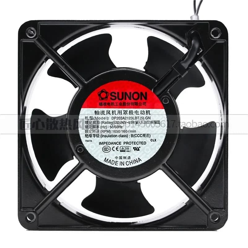 Authentic Built-in SUNON DP203A 2123LBT 220V 8W Low Speed Inverter Fan for Industrial Equipment
