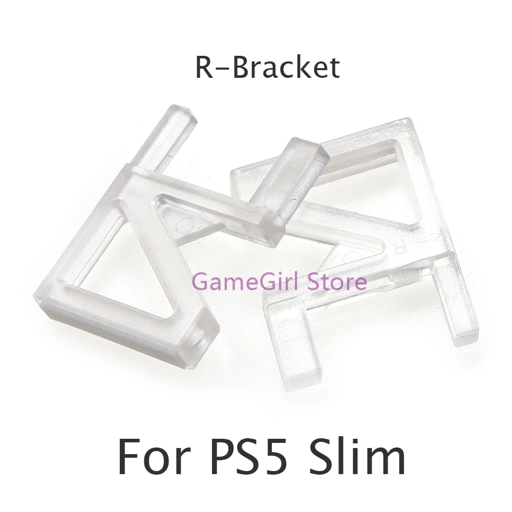 30 paia supporto orizzontale host staffa R per PS5 supporto per posizionamento desktop sottile per accessori di gioco Playstation 5 Slim