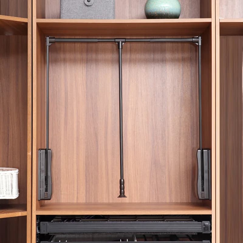 Lifting hanger clothes hangers cushion damping rod lifting clothes hangers