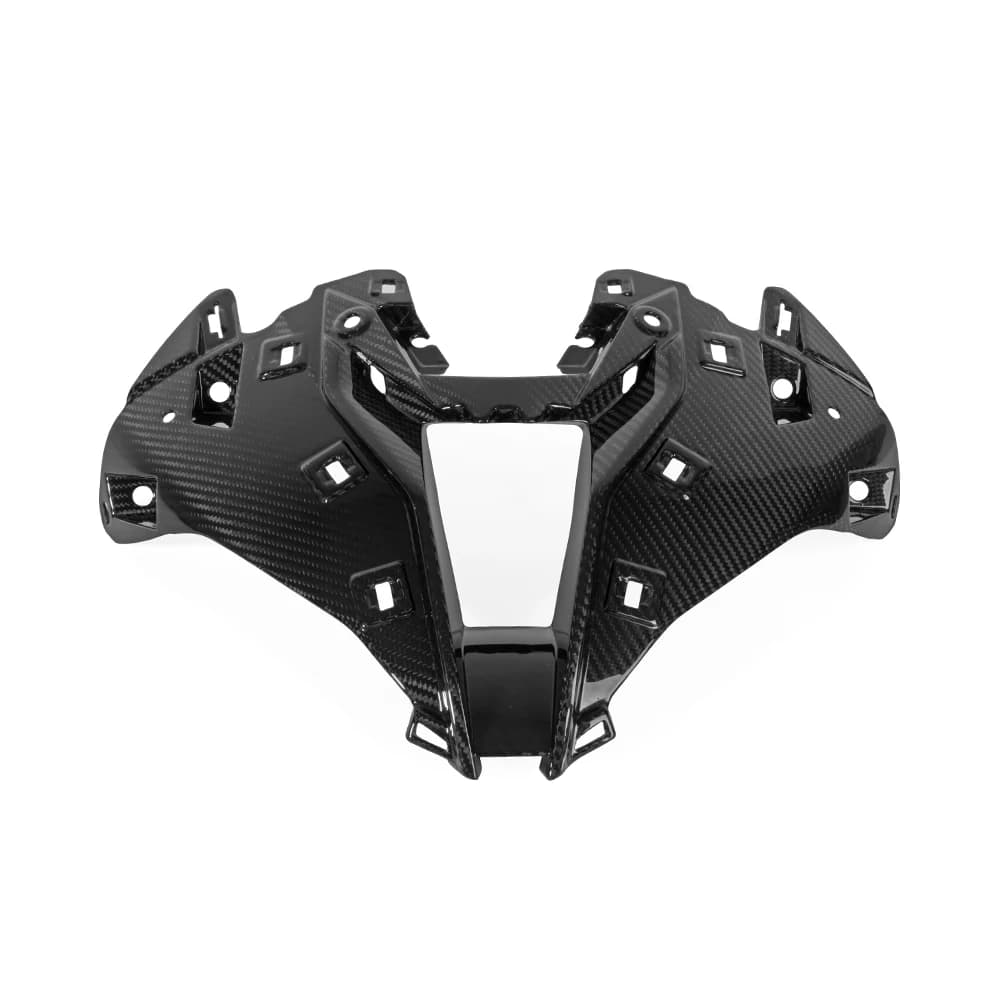 Moto In Fibra di Carbonio Testa Naso Cowl Copertura di Ingresso Aria Twill Per BMW S1000RR 2019 2020 2021 2022 2023 2024 M1000RR 2021
