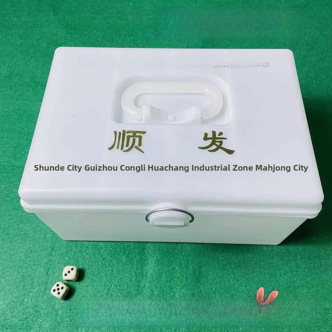 Grande Scatola di Plastica per Organizzare Tessere Mahjong, Borsa per Giochi da Tavolo di ABEYINUOR