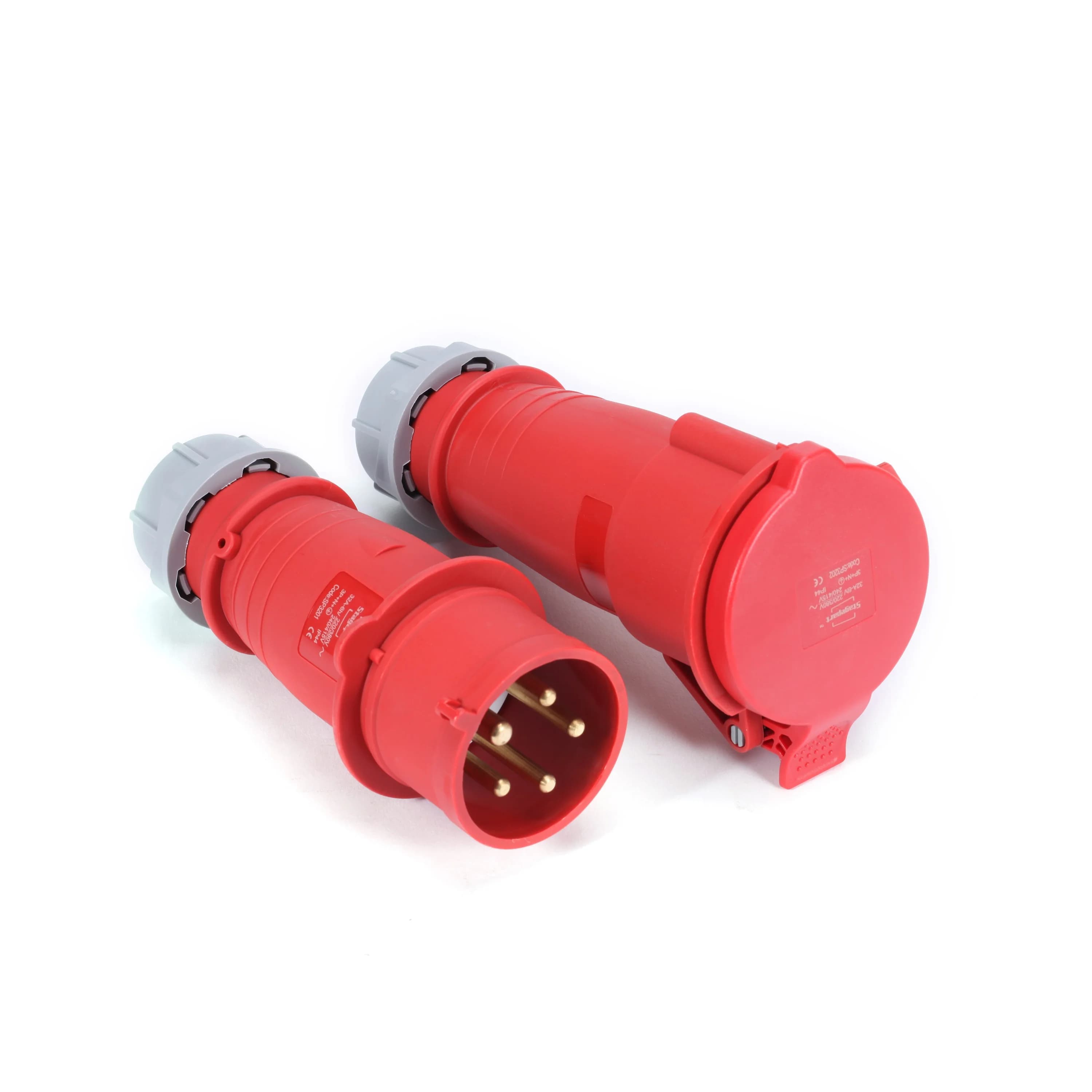 Cavo di Prolunga per Attrezzature da Palco 5x 6mm 32A CEE 5 Pin con Fascetta per Cavi