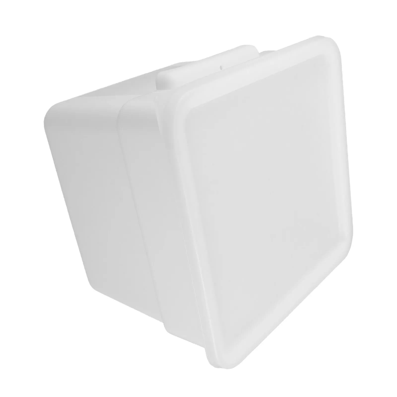 Contenitore per Alimenti in Plastica Impilabile da 12L con Coperchio, Adatto per Freezer e Microonde, per Cucina, Ristorante e Preparazione Pasti