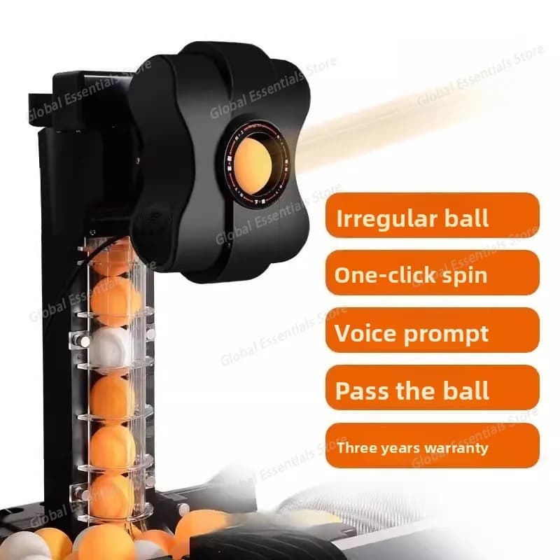Robot Automatico per Ping Pong con Rete per Appassionati di Tennis da Tavolo