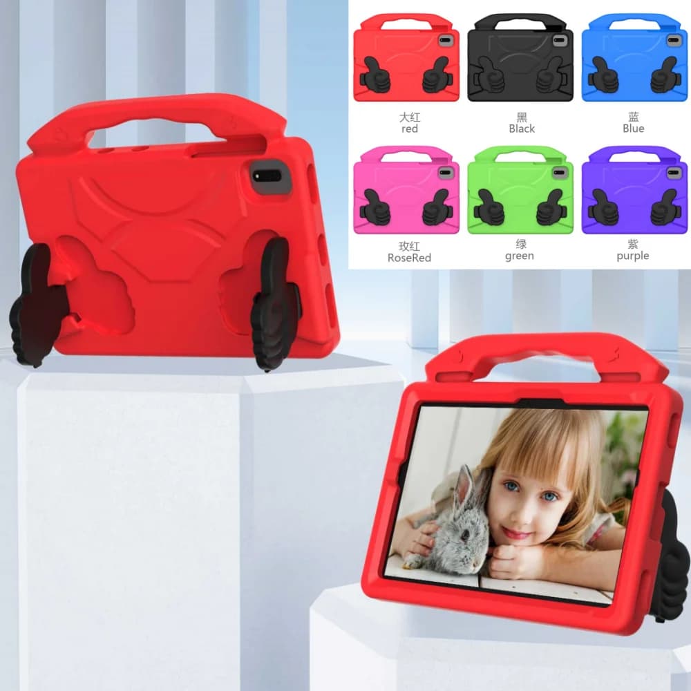 Custodia EVA per bambini per Xiaomi Pad 5 6 Pro 11 pollici Redmi Pad SE 11 "2023 Custodia antiurto per tablet con supporto per pollice per Xiaomi Pad 5 6