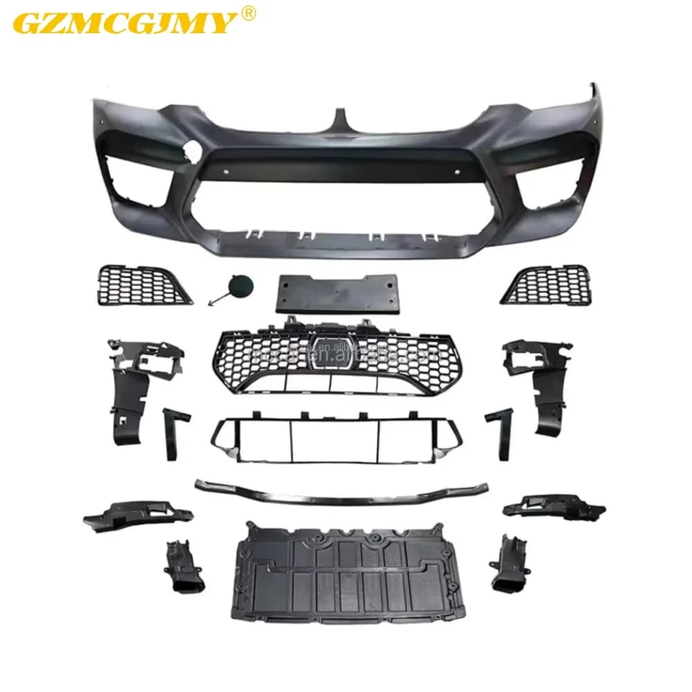 Quick Shipping Bodi Kit For BMW New Series 5 G30 G38 G68 M5 Surround Auto Rear bumper Grid Side skirt Accessories