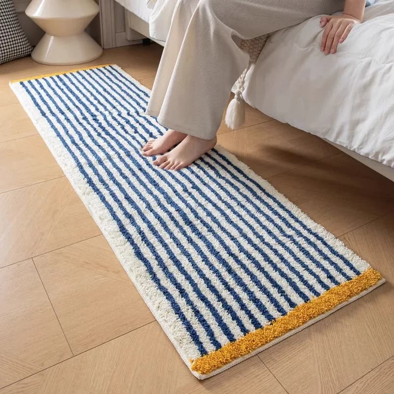 Bedside mat, thickening of the bedroom, front bed carpet, sofa cushion, bovindo window cushion, absorbent and non-slip bath mat
