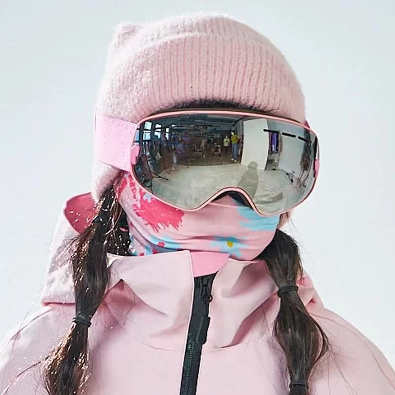 Occhiali da sci per bambini 2026, nuovissimi, con doppia lente, per sport all'aperto, occhiali da neve per bambini, occhiali da snowboard invernali per ragazzi