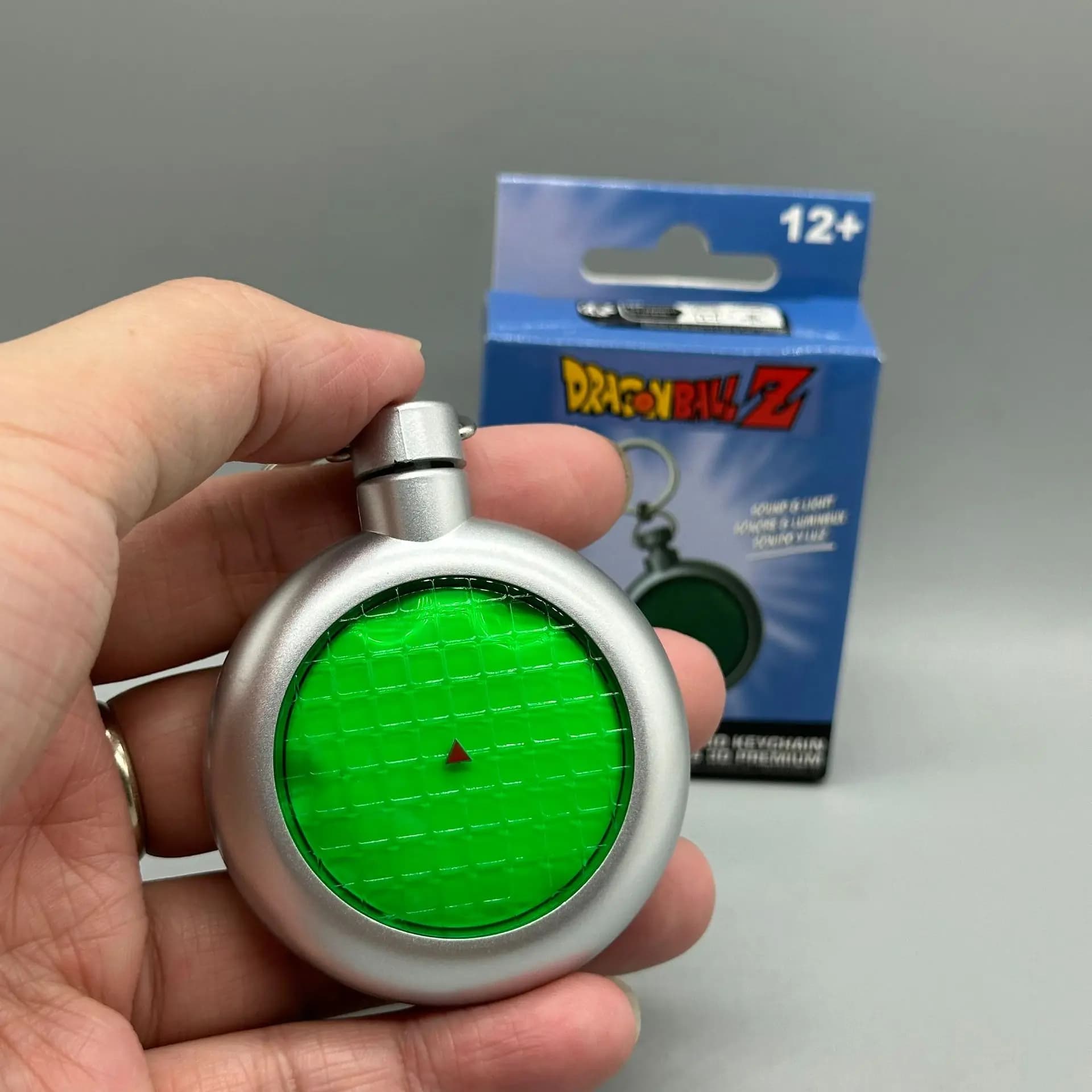 Hot Dragon Ball Press Glow Sound Portachiavi Creativo Bagpack Ciondolo per auto Raccogli figure Portachiavi Ornamento Giocattoli Portachiavi Regali