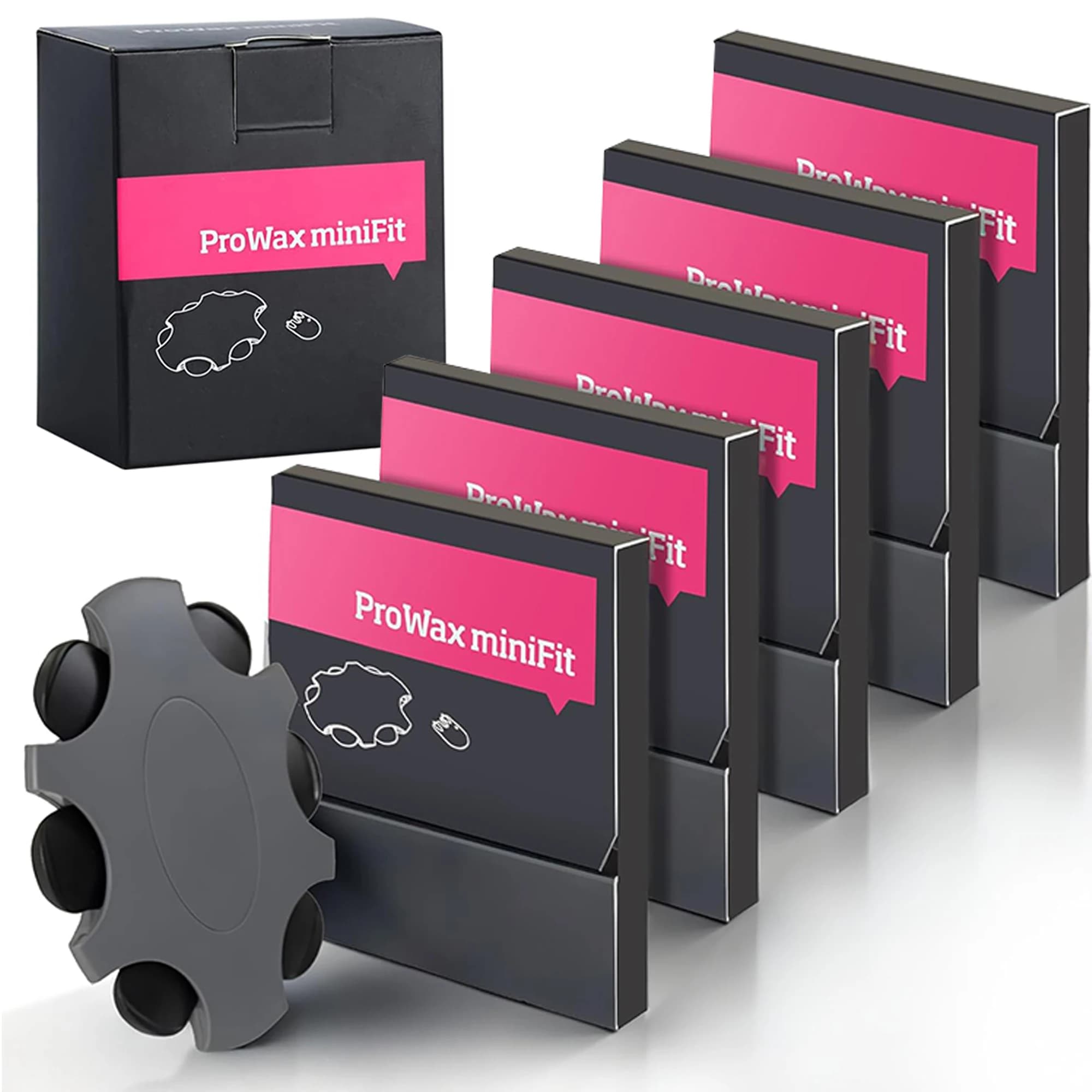 Protezione per cera per Oticon ProWax MiniFit Kit di pulizia trasparente di ricambio Accessorio per filtri per apparecchi acustici Oticon (5 confezioni/30 pezzi)