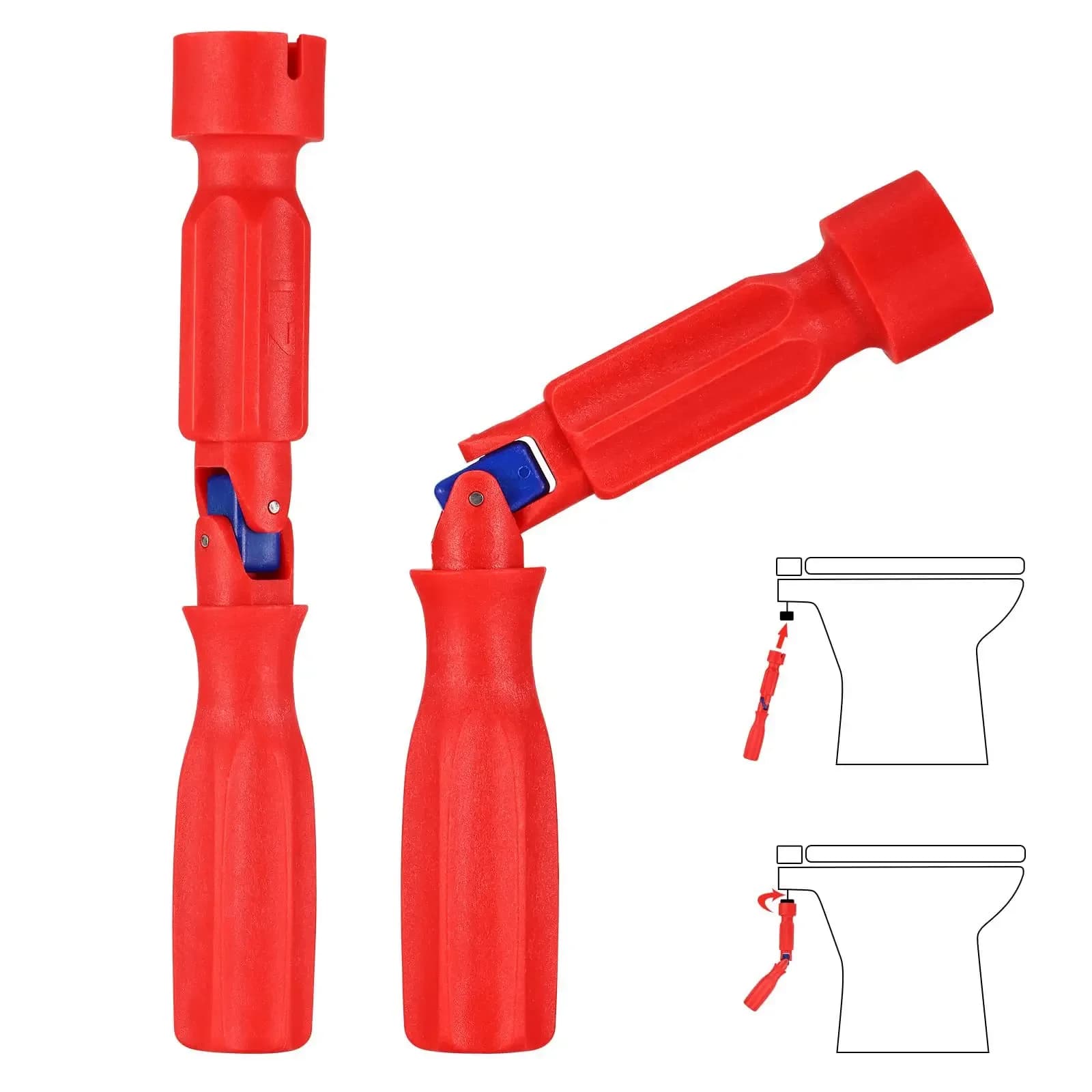 Professional wrench for repair seat toilet 17/13/10mm Universal wrench for installation seat WC Easy loosening 17/13/10mm