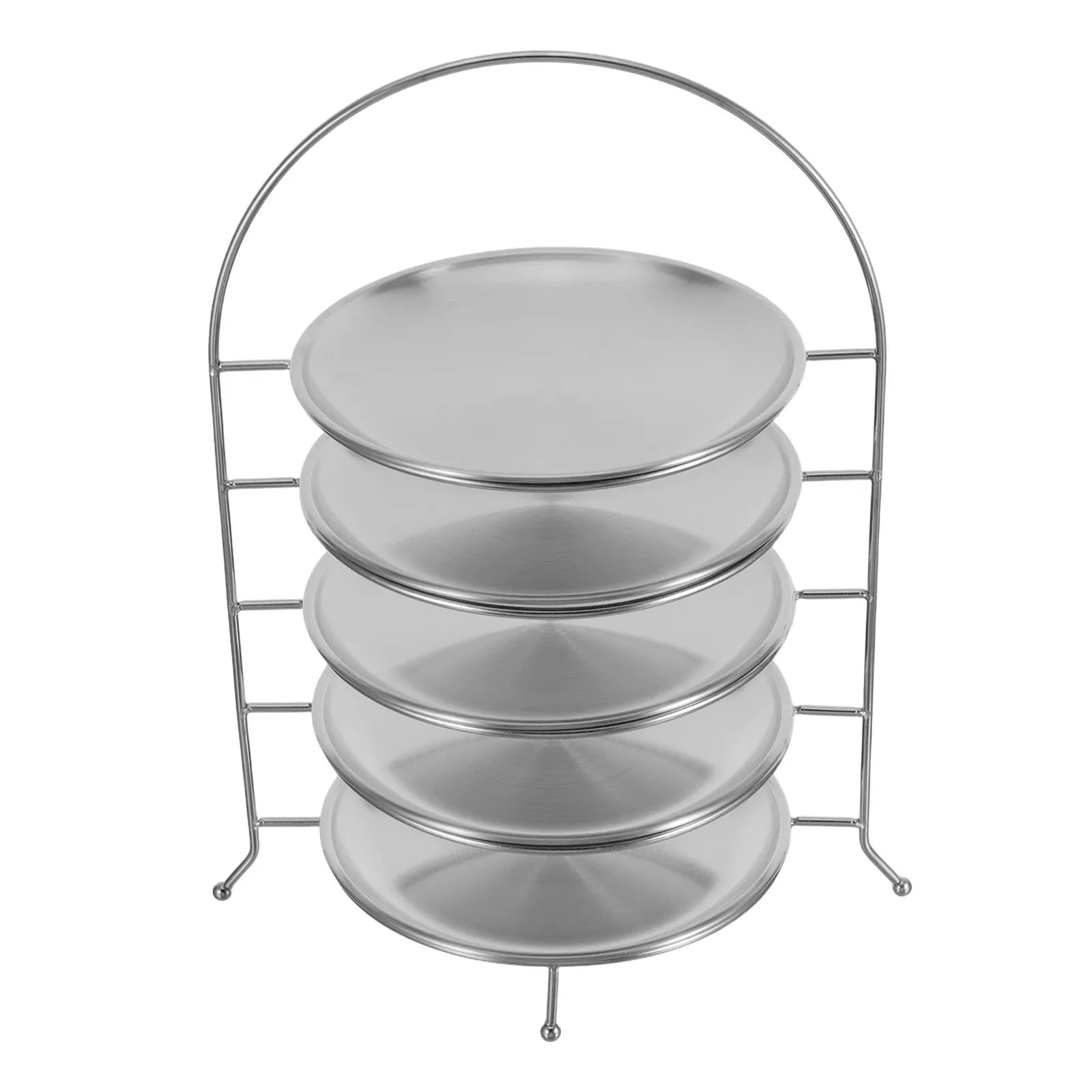 Multifunctional Stainless Steel shelf for Kitchen, Washer and Worktop Organizer with Hooks and Drainage Forms