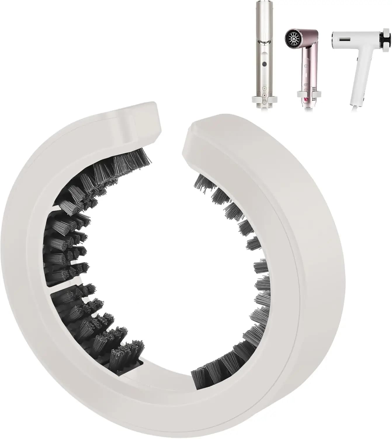 Hair Dryer Filter Cleaning Brush White Replacement Fit Shark FlexStyle SpeedStyle Pro FlexFusion Glam Series