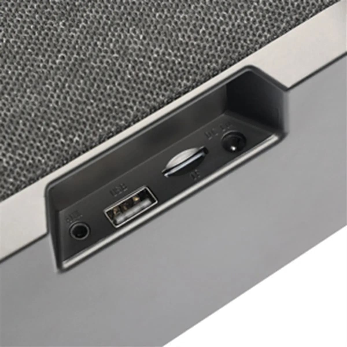 Magnetic Speaker - Wireless Bluetooth, Subwoofer, Desktop Rhythm Music System for Living Room,Gray (US)