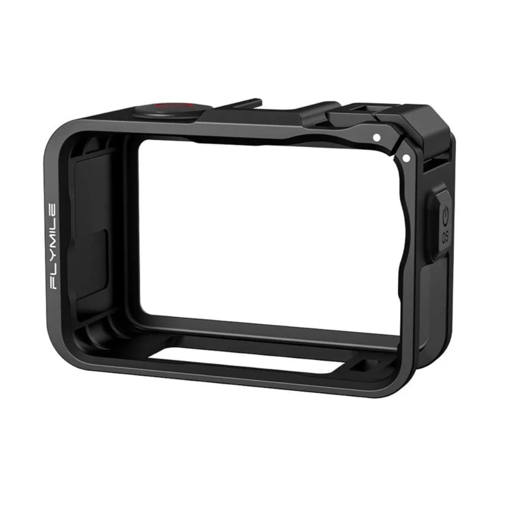 Cornice Protettiva in Plastica con Attacco a Sgancio Rapido per Cold Shoe, Scocca Leggera per DJI Osmo Action 6