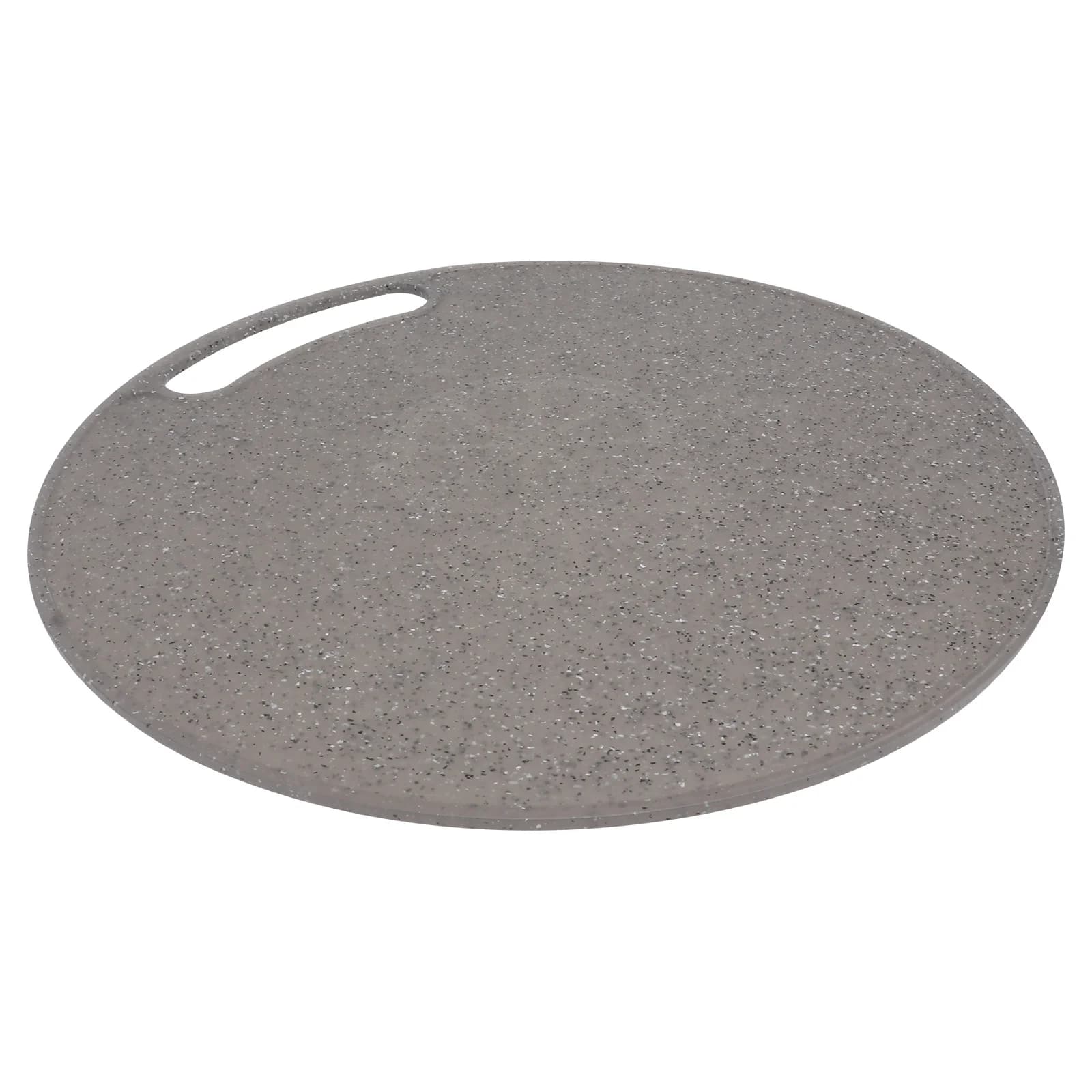 Tagliere in Plastic Imitation Marble Round 31x0,5cm, Anti-slip for Fruit and Vegetables, Kitchen Tools