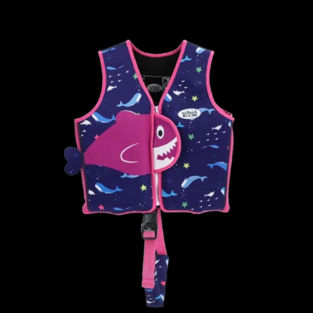 Not Falling Off Child Buoyancy Vest Anti Rollover Stable Baby Swimming Jackets Cartoon Adjustable Floating Vest Summer