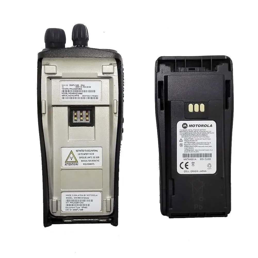 Bateria Radio motorol Ep450 Ep 450 Walkie-talkie analogico Batteria VHF UHF Ripetitore Business Palmare Radio bidirezionale Walkie Talkie