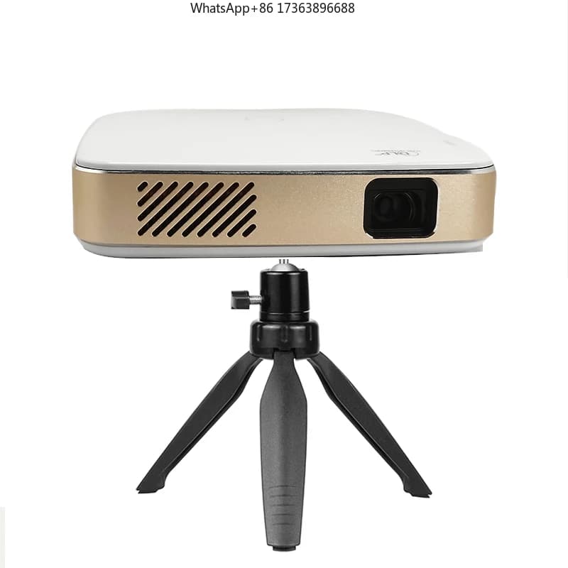 Mini Proiettore DLP S-60 4K 3D Ready Android 13 Smart LED Tascabile con 2G RAM, Ultimo Modello di Proiettore Portatile