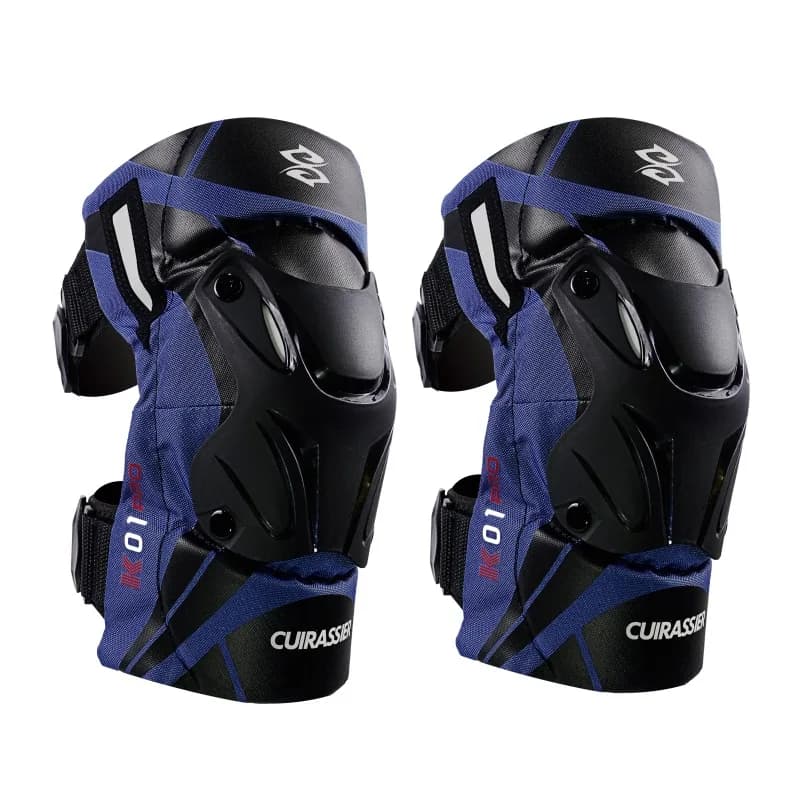 Protezioni per Ginocchia da Motocross, Gomitiere per Moto, Protezioni MX Riflettenti Notturne, Protezioni per Corse